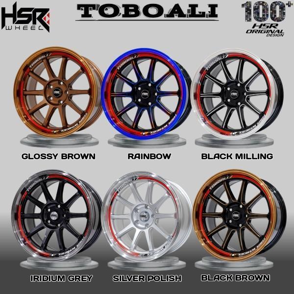 Velg HSR Ring 18 Paketan Velg Dan Ban R18 Spek Ban Bisa Buat Innova, Xpander, HRV - HSR TOBOALI, PAS