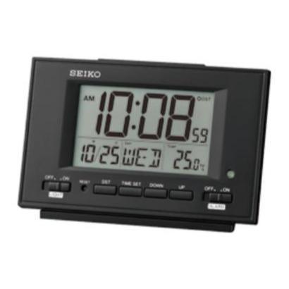 Jam Meja Digital Seiko - Qhl075K Original 100%