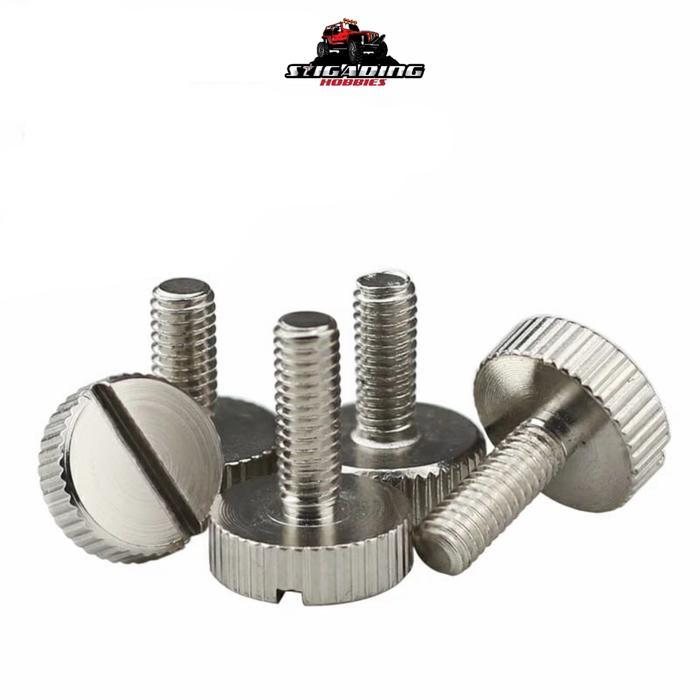 Baut Knurled Adjuster M3 Kunci Body RC 3mm