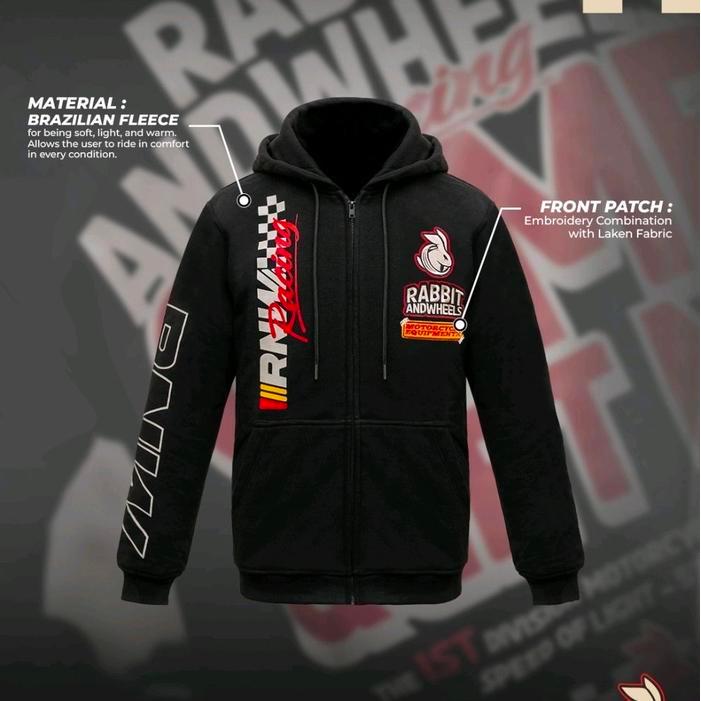 Rabbit And Wheels Vontega Casual Jacket Hoodie Zipper