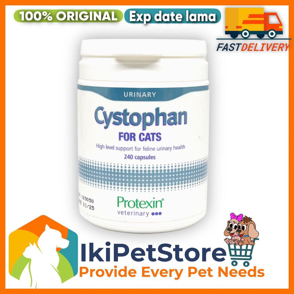 Cystophan obat urinary saluran kencing kucing mirip cystaid original - cystophan/Capsul