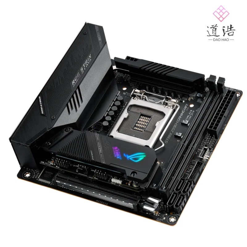 Z590 Motherboard For ROG STRIX Z590-I GAMING WIFI 64GB PCI-E4.0 M.2 LGA 1200 DDR4 Mini-ITX Mainboard
