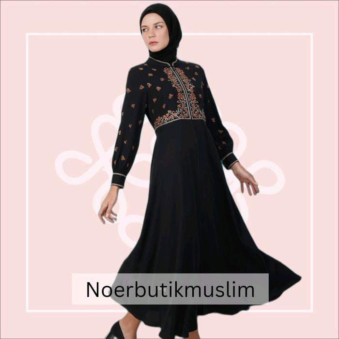 Hikmat fashion original A3003 abaya hikmat noerbutikmuslim