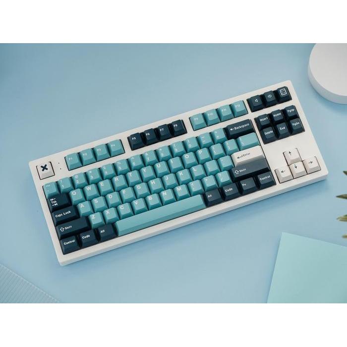 GMK Manta Clone ABS Doubleshot Cherry Profile Keycaps Set Mizu