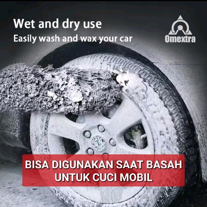 Omextra Carhome Microfiber Duster Telescopic Kemoceng Microfiber Mobil Kemoceng Jumbo Kemoceng Mini