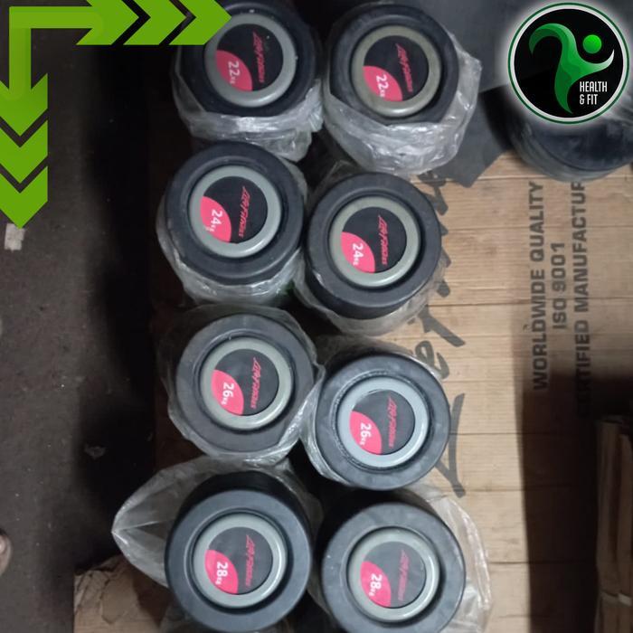 dumble set 30kg LifeFitness