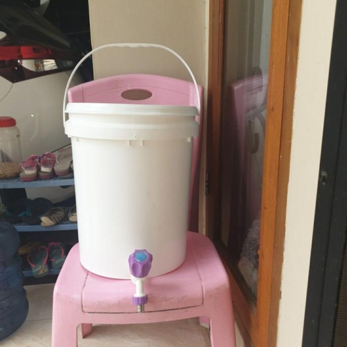 Ember Kran / Ember Cuci Tangan + Kran/Ember Wudhu