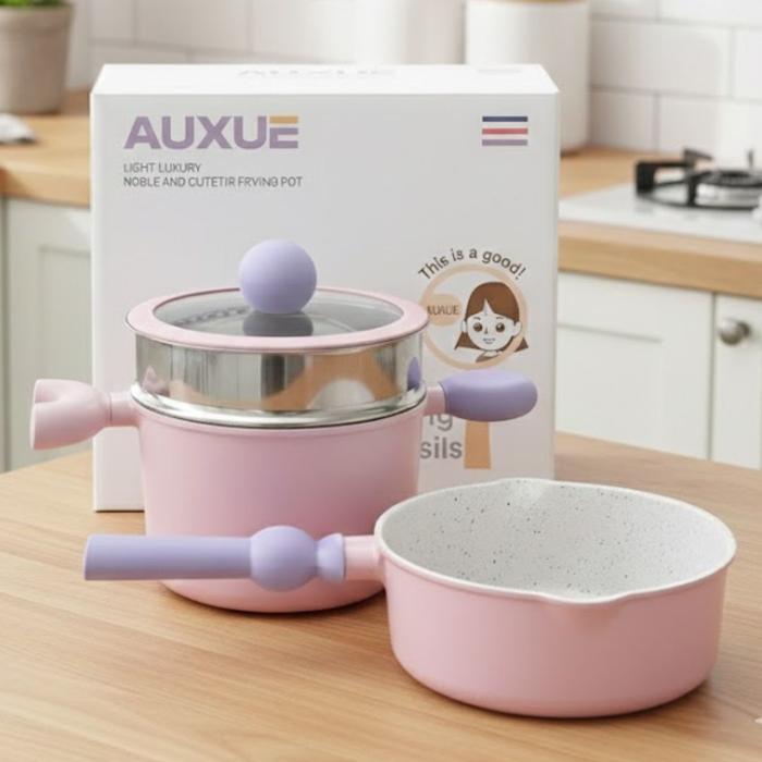 Set Panci Mpasi Panci Panci 4Pcs /Panci Granit Oll-4922 Kitchenware