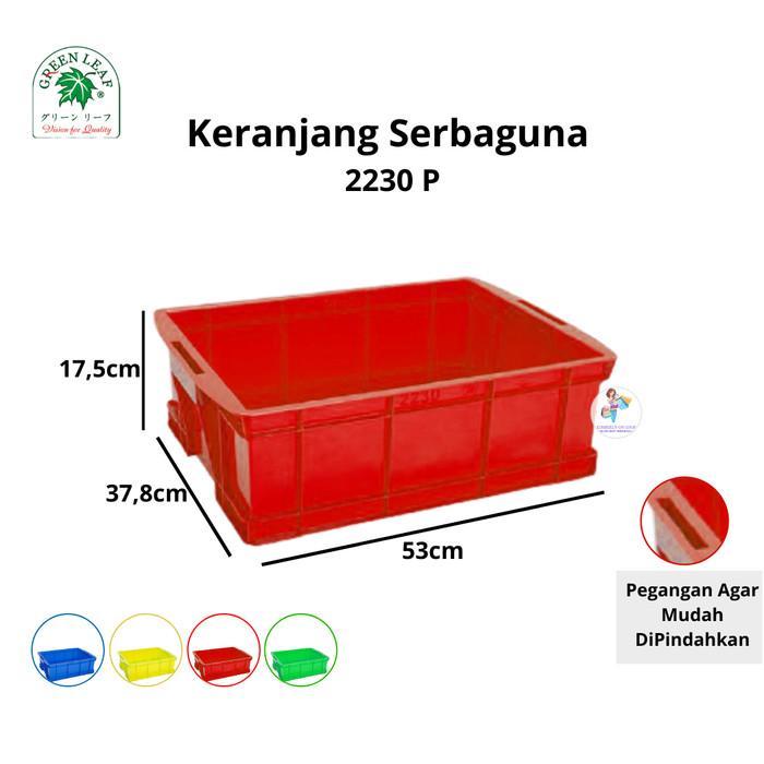 GREEN LEAF CONTAINER / KERANJANG INDUSTRI 2230 P
