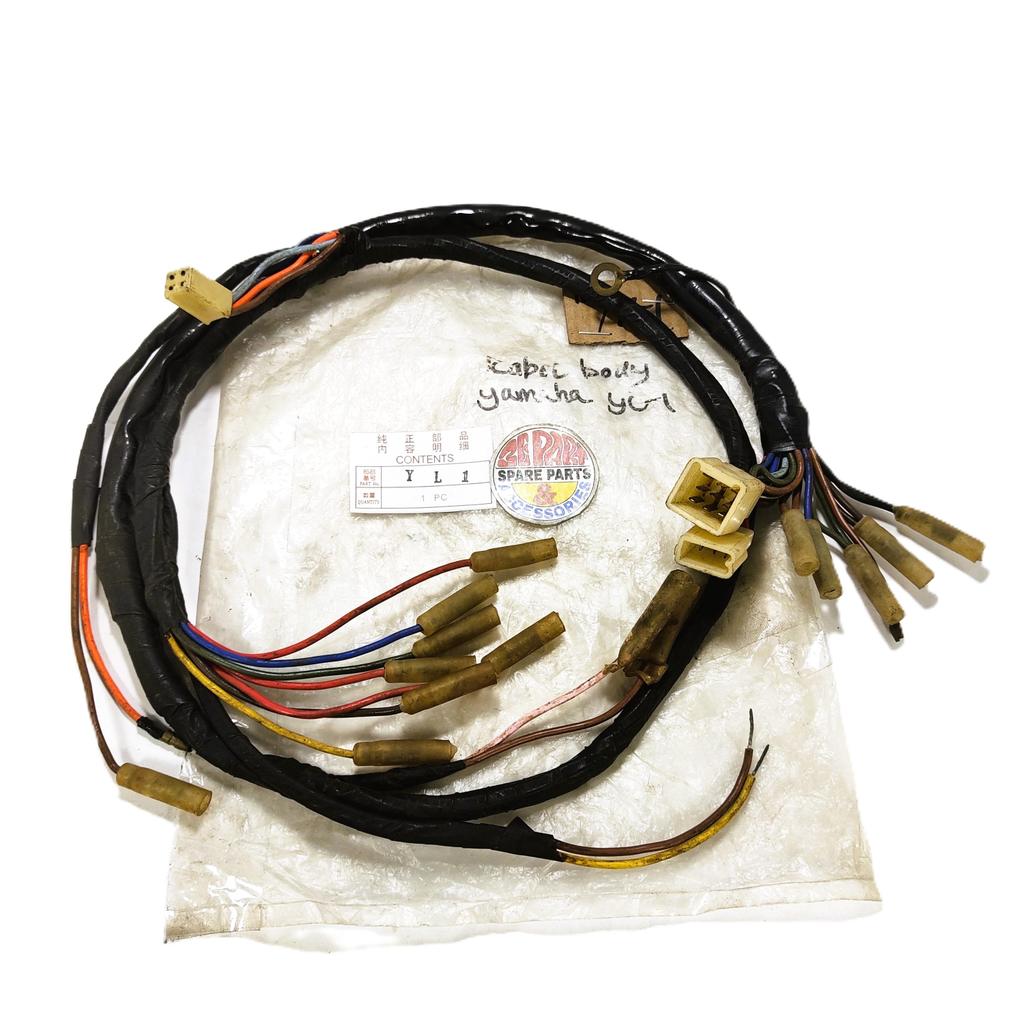 Kabel body YL1 Wire Harnes Yamaha YL1 Limited Item Barang Langka Spare Part Motor Klasik