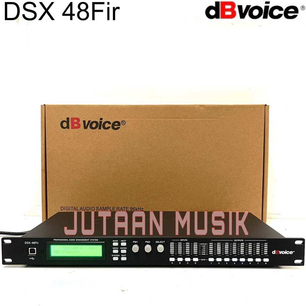 speaker management dbvoice dsx 48 fir original dlms db voice dsx48 fir