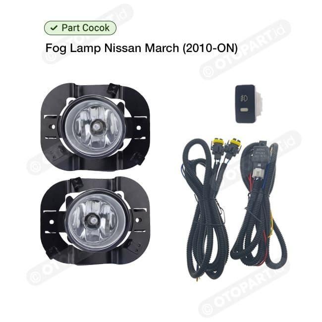 Fog Lamp Set Nissan March