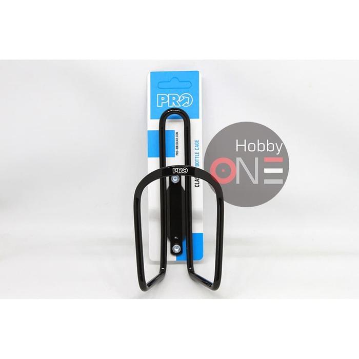 PRO CLASSIC BOTTLE CAGE - BLACK - TEMPAT DUDUKAN BOTOL BIDON