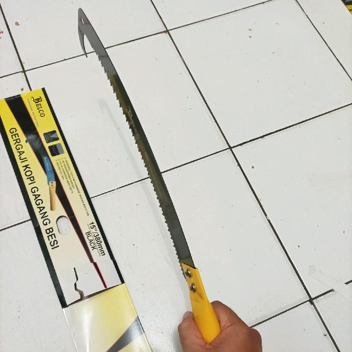 Gergaji kopi lengkung 15 inch Pruning saw gergaji dahan