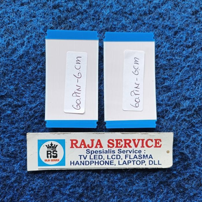 Kabel Baru Tv Sony Xr-65X90J Lvds Flaxible Dari Tcon Ke Panel Lcd 60Pin