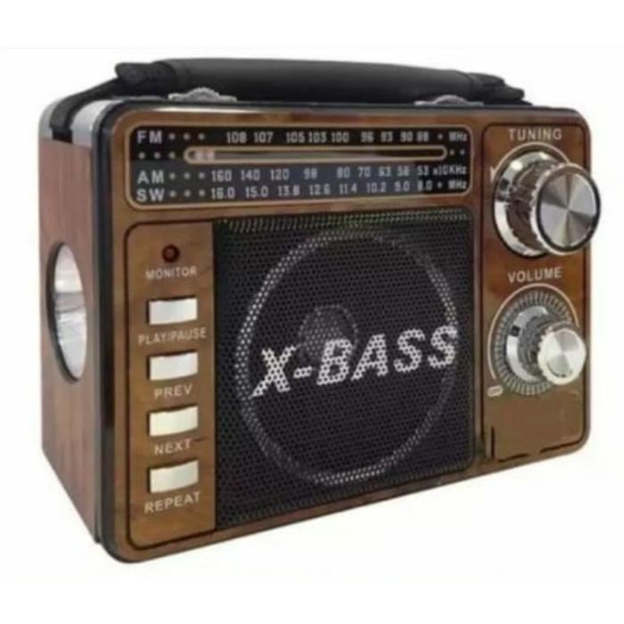 Cod Radio Bluetooth Portable Mitsuyama Ms-4020Bt Classic Radio Mitsuyama Ms-4020Bt Classic Fm/Am/Sw