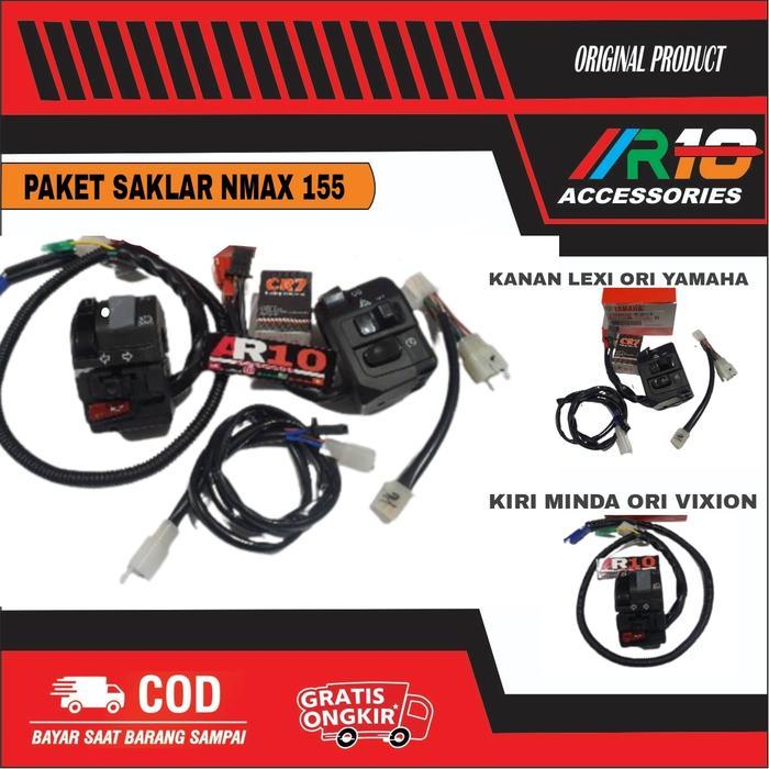 "New" PAKET SAKLAR OLD NMAX 2015-2019 ORI LEXI DAN VIXION