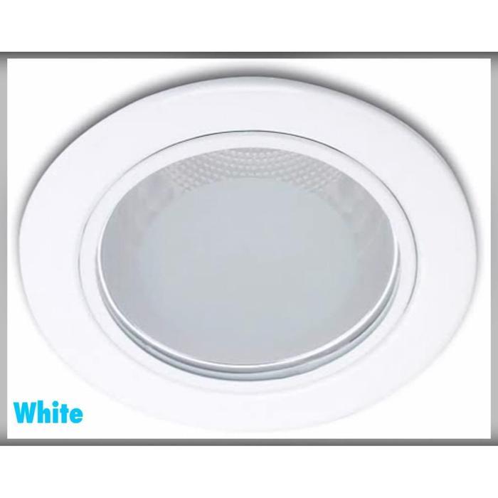 PHILIPS DOWNLIGHT 13804 Glass Recessed Rumah Lampu 4 inch dgn Kaca