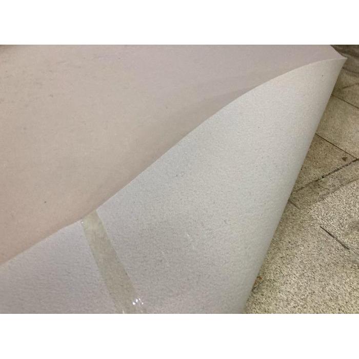 Karpet Brudu Polos Meteran Karpet Wedding SARAYE CREAM 1x3 Meter
