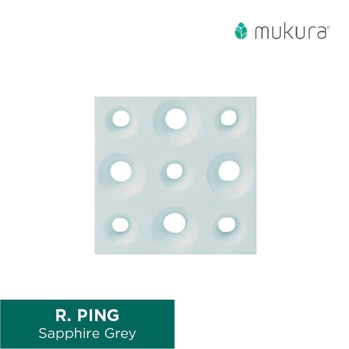 Roster Keramik Minimalis Lubang Angin Minimalis Mukura Ping 20 x 20 cm