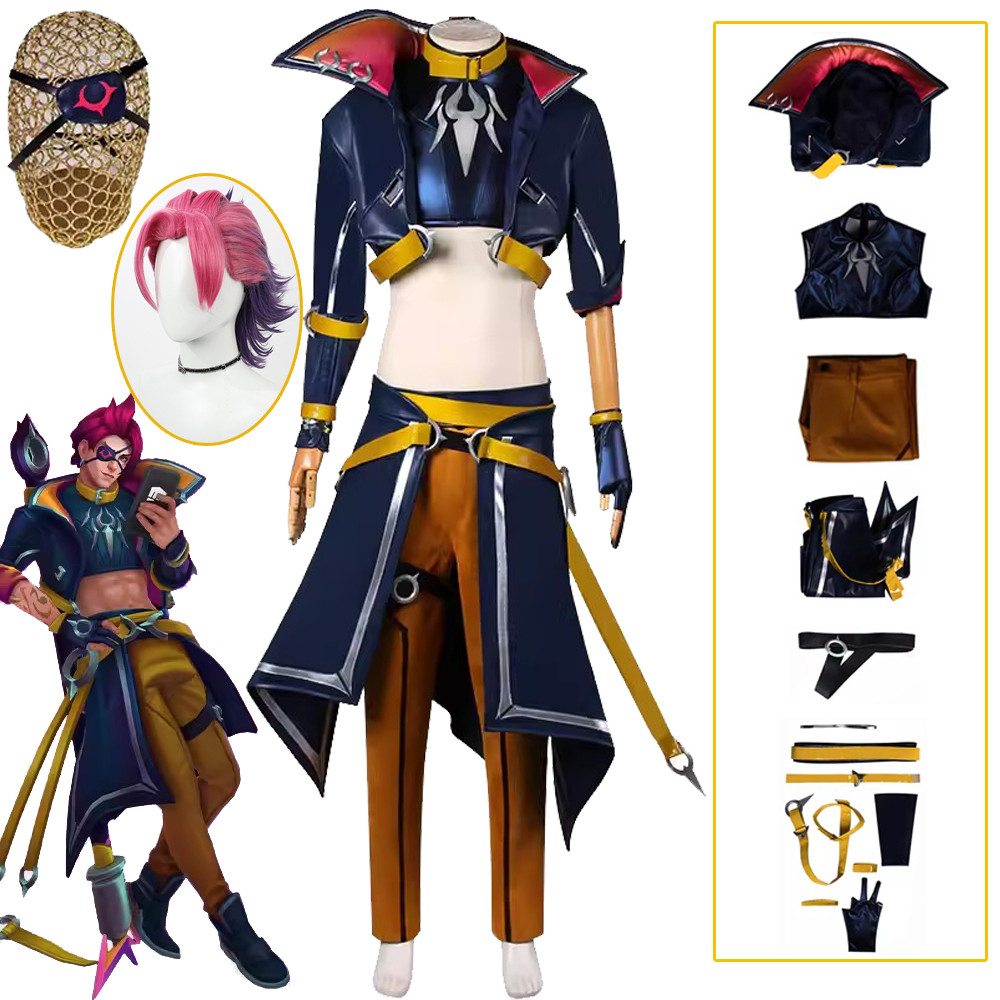 Lol Heartsteel Kayn Cosplay Costume Wigs Heat Resistant Synthetic Lol Cosplay Shieda Kayn Cosplay