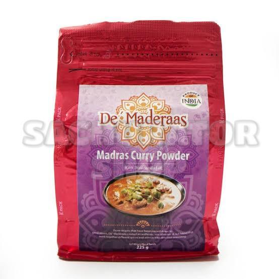 BUMBU BUBUK DE MADERAAS MADERAS KARI INDIA MADRAS CURRY POWDER 225 GR