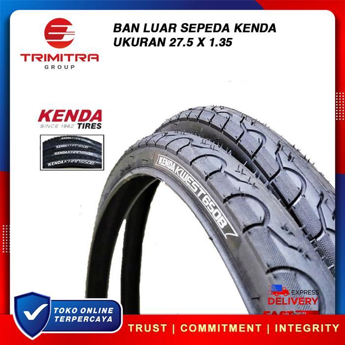 Stok Baru Ban Luar sepeda Kenda Roadbike MTB uk 27.5 x 1.35 275x135 27.5x1.35