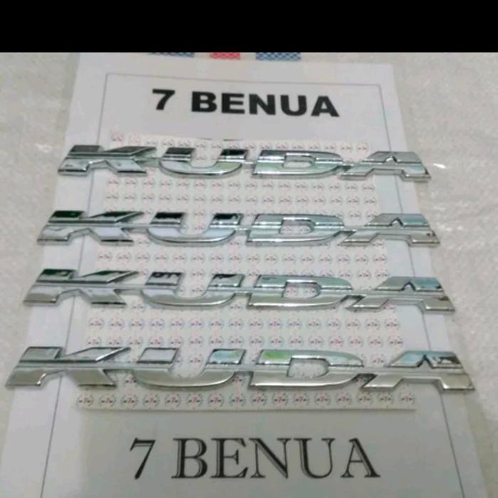 EMBLEM MITSUBISHI KUDA CHROME