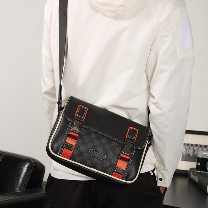 Aerostreet - Tas Selempang Kulit Tas Kulit Pria Wanita Tas Jalan Kesha-Premium