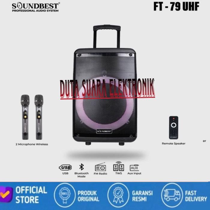 Portable Amplifier Meeting Soundbest FT 79 12 Inc - FT 79 - SOUNDBEST ONLY