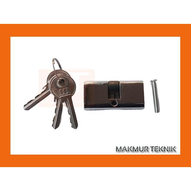 Kunci silinder pintu aluminium