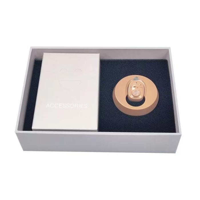 ALAT BANTU DENGAR TELINGA DALAM CIC TERKECIL BISA CAS RECHARGEABLE