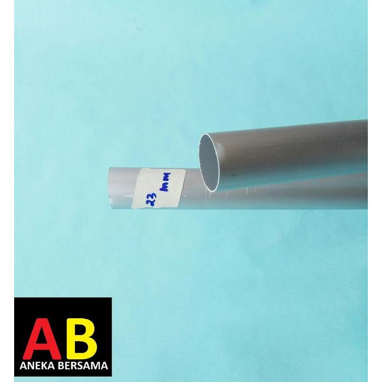 Stok Baru Pipa Bulat Aluminium 23mm