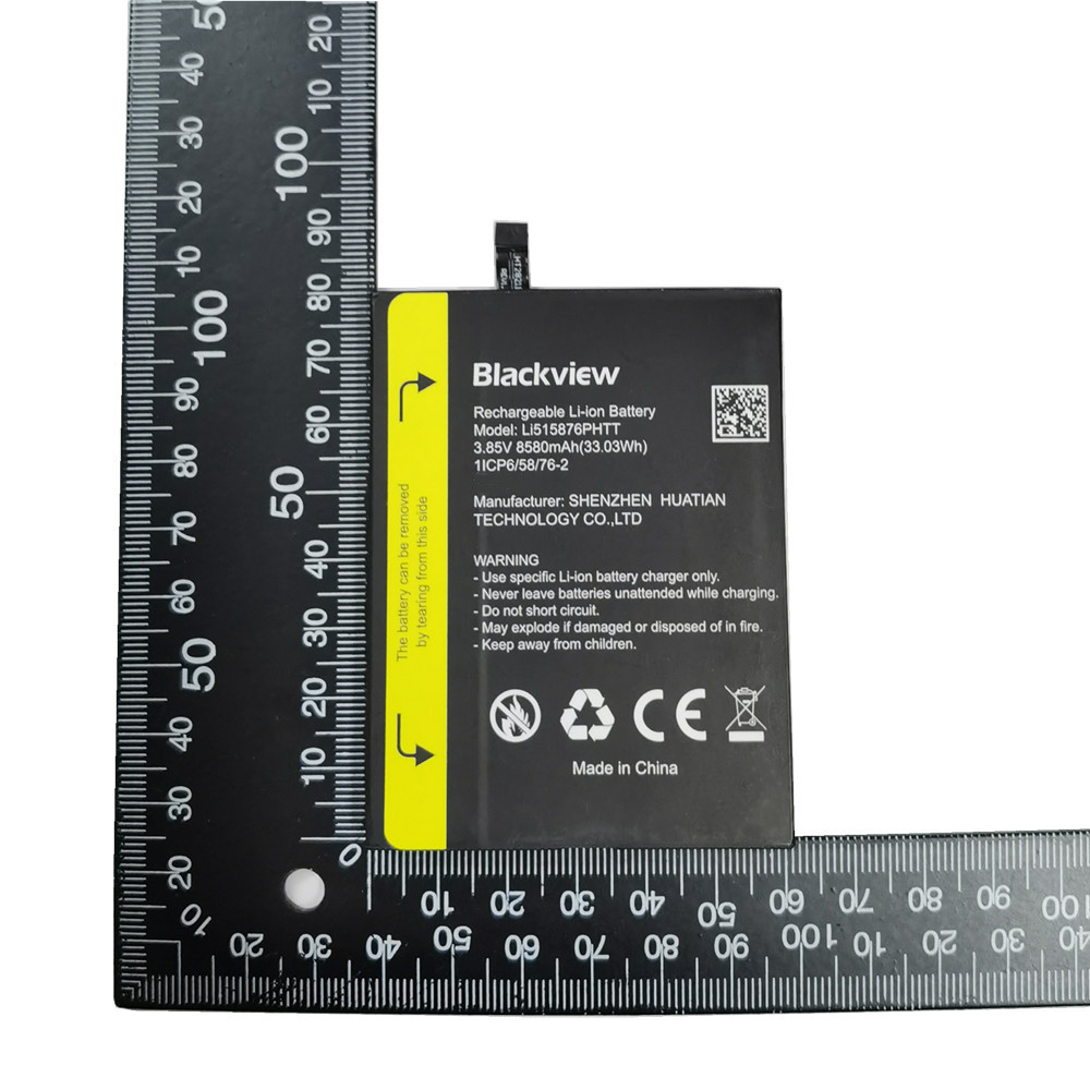 Li515876PHTT 8580mAh Replacement Phone Battery For Blackview BV6600 Pro BV6600pro Original Batteries