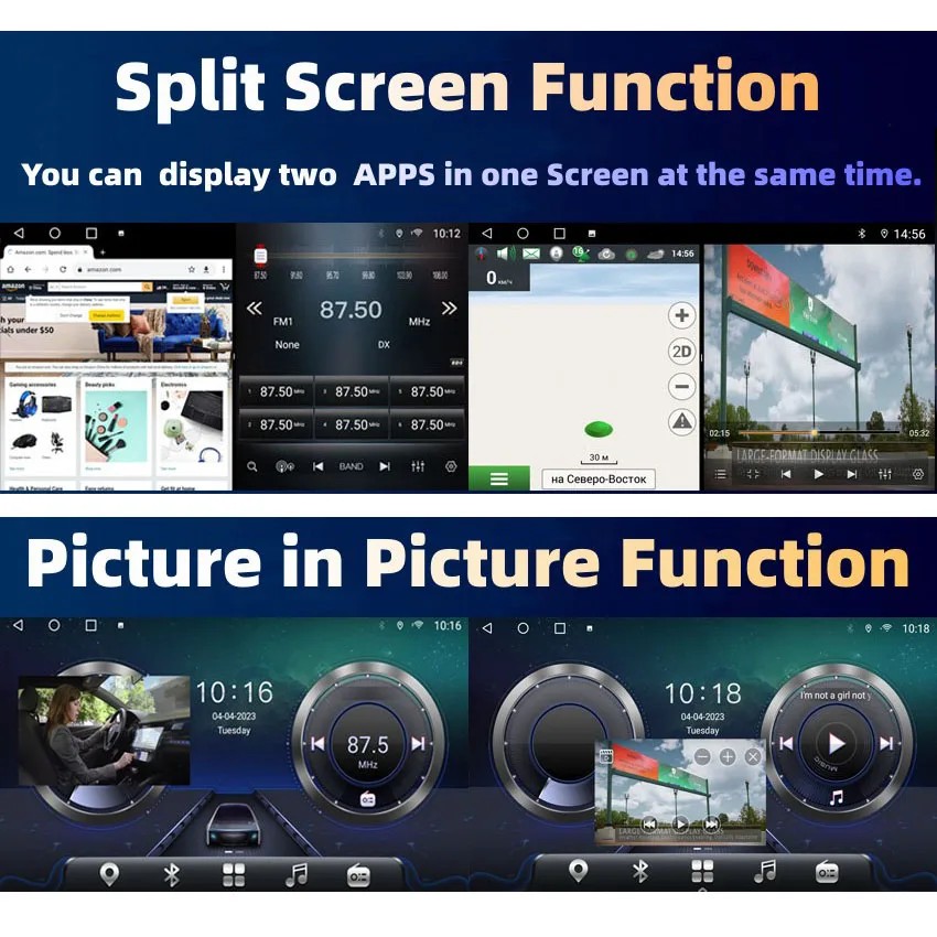 DSP Android Autoradio Carplay For Citroen C5 X7 2Din Screen HeadUnit Radio Video Audio Stereo