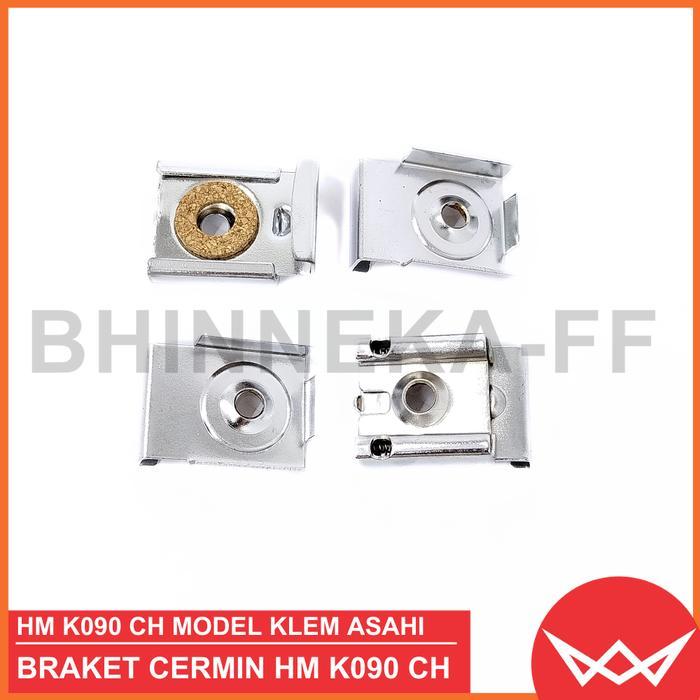 Plat Gantungan Jepit Kaca/ Ambalan Cermin / Braket Cermin Dinding / Klem Kaca -Hm K090