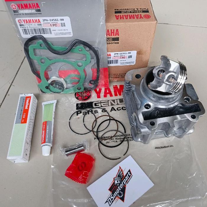 Blok Seher lengkap Piston Yamaha Mio M3, Mio S, Mio Z, Soul GT 125, Fino 125, X-Ride 125, dan