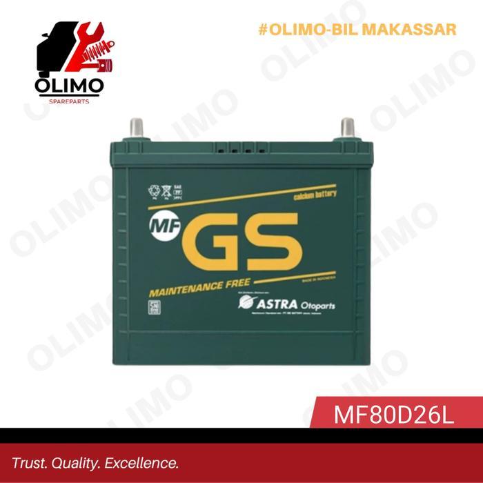 GS Astra MF 80D26L Aki Mobil