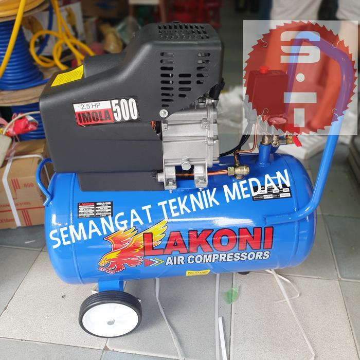 COMPRESSOR KOMPRESOR UDARA ANGIN LISTRIK 2.5HP 2,5 HP LAKONI IMOLA 500