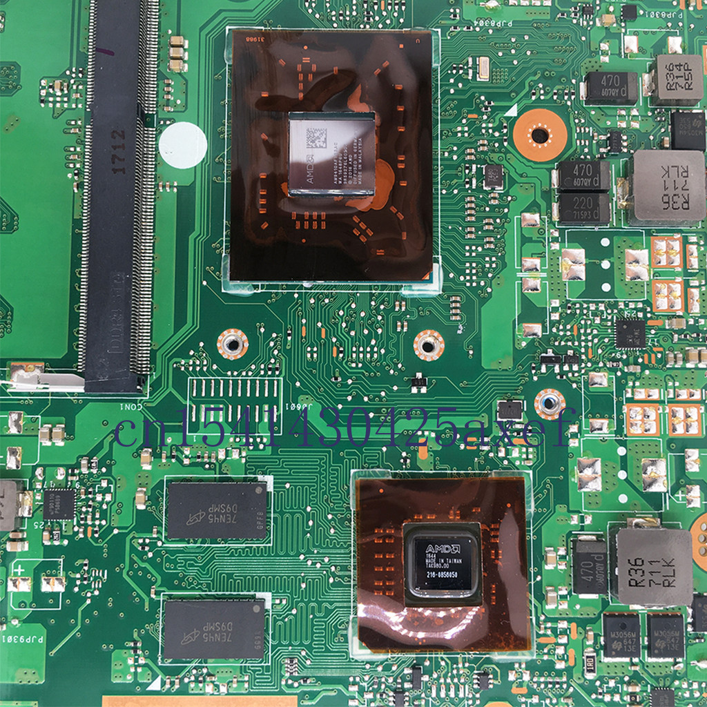 X555QG X555QA Mainboard For ASUS X555BA X555BP X555B X555Q A555Q A555B Laptop Motherboard RAM:4G-8G