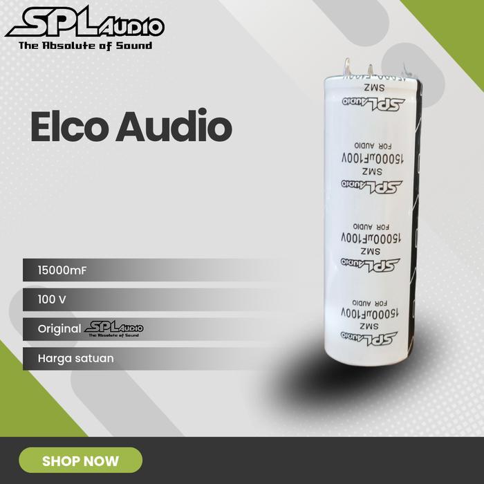 Promo Spl Audio Elco Audio Premium 15000Mf 100 V