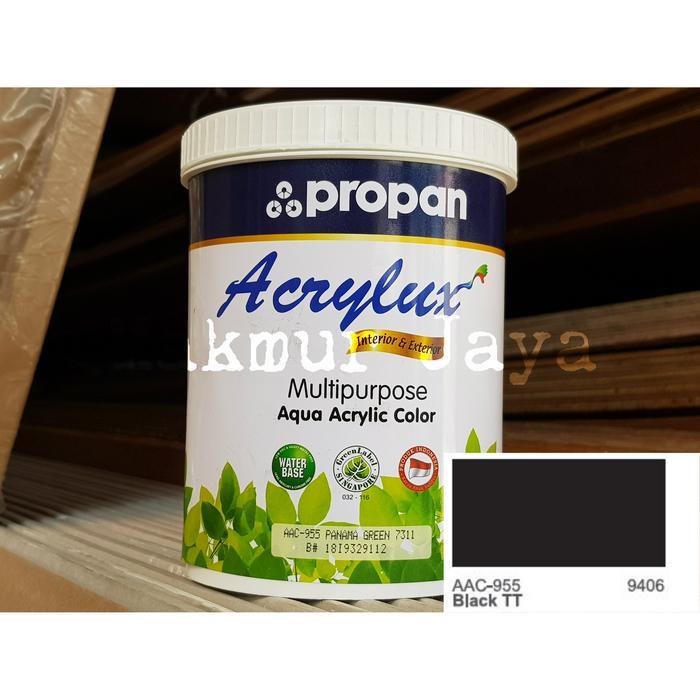 Propan Acrylux Black Hitam Cat Duco Water Based