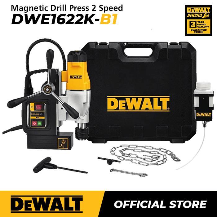 Dewalt Magnetic Drill Press / Bor Magnet Listrik 1200W 50mm DWE1622K