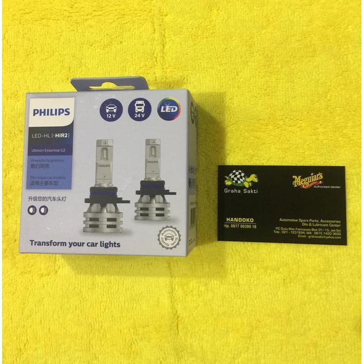 Promo Philips Led Head Lamp Hir2 Ultinon Essential G2