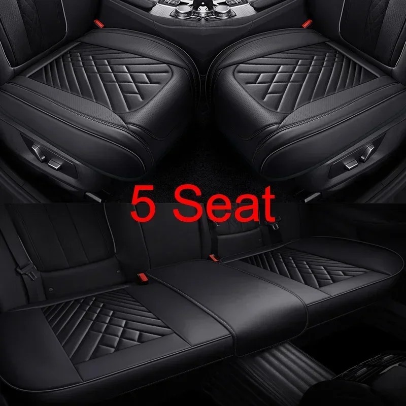 Full Coverage Pu Leather Car Seat Cover Cushion for Mercedes C-Class W203 W204 W205 A205 C204 C205