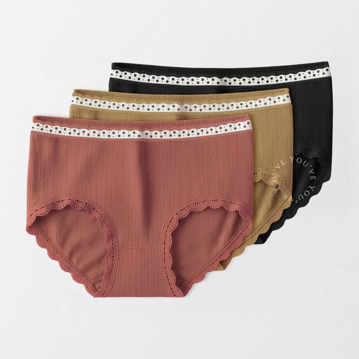 Sorella - (You Have) 3Pcs Celana Dalam Panty Pakaian Dalam Wanita Cd 300038