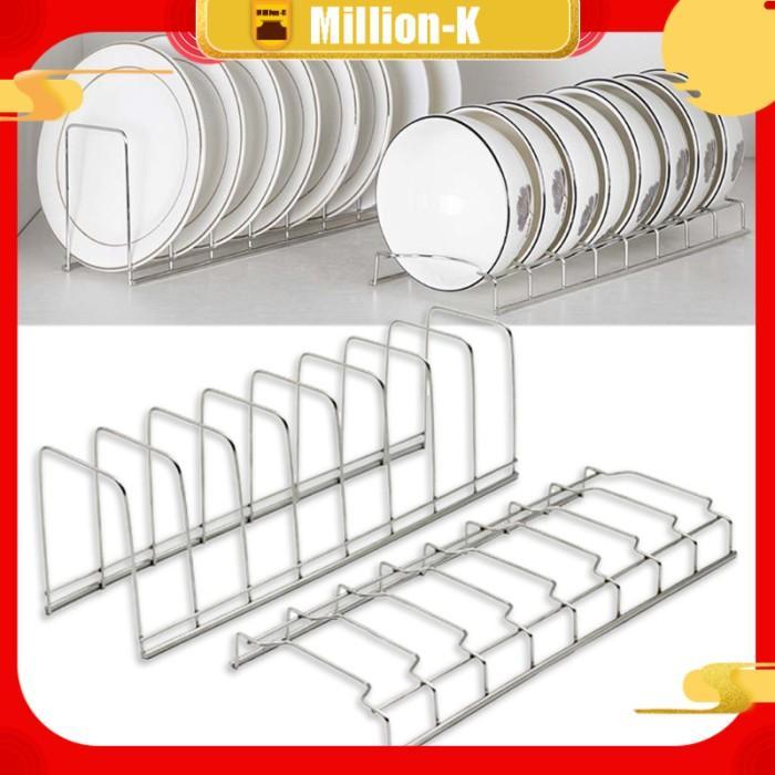 Rak Piring Mangkuk Rak Pengering Tutup Rak Peniris Mangkuk Piring Rak Pengeringan Piring Satu Lapis
