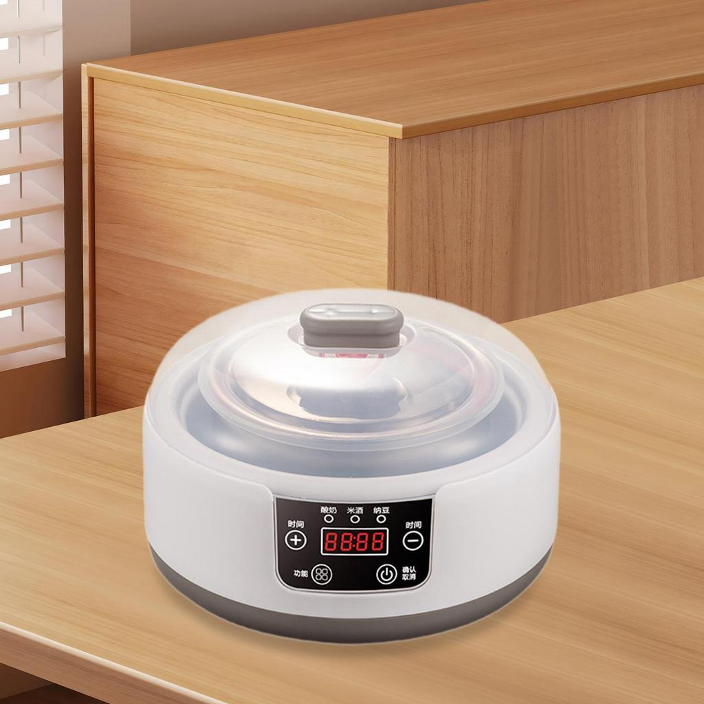 1.2L Automatic Yogurt Maker Machine Constant Temperature Control Low Noise Natto Maker DIY Yogurt