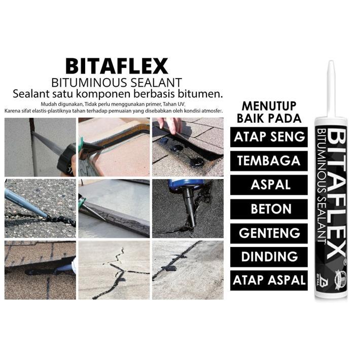 * Bitaflex Bitumen Sealant Bituminous Sealant Warna Hitam