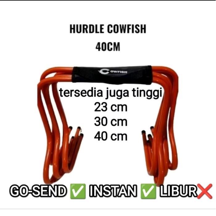 HURDLE COWFISH HARDEL ALAT TRAINING AGLTY JUMP RINTANGAN LATIHAN KETANGKASAN LOMPAT